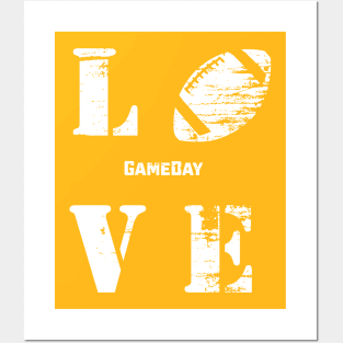 Football: Love Gameday Posters and Art